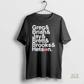 Official Greg Brian Jay Brett Brooks Hetson Christmas