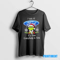 Official Grinch Christmas I Work At Ford Motor Its Fine Everything Is Fine Tee Sweater