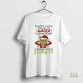 Official Grinch Christmas Santa Wouldnt Need To Manage My Anger If People Would Manage Their