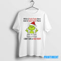 Official Grinch Christmas Middle Finger With A Fuck Fuck Here And A Fuck Fuck There