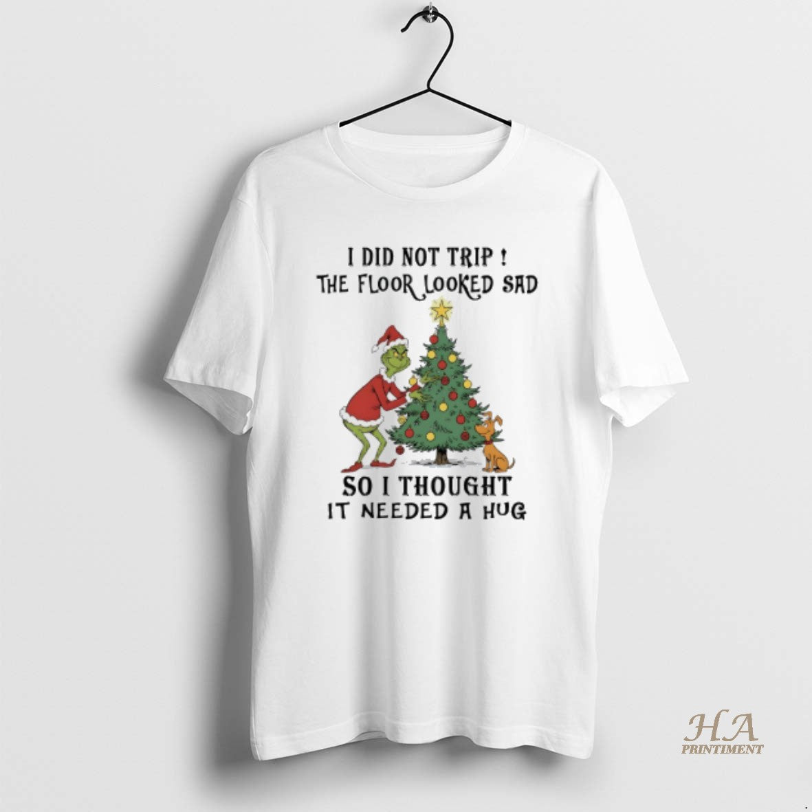 Official Grinch Christmas Tree I Did Not Trip The Floor Looked Sad So I Thought