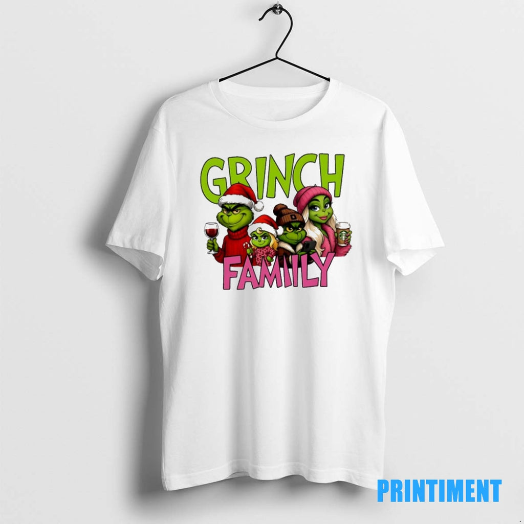 Official Grinch Family Face Baby Merry Grinchmas 2025 Tee Sweater