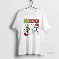 Official Grinch Hand Six Seven 6 7 67 Meme Christmas Xmas