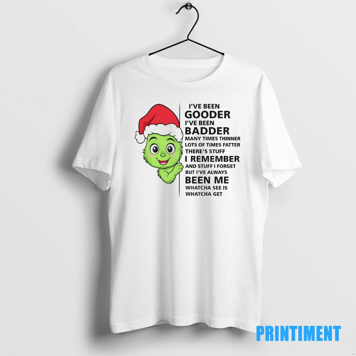 Official Grinch Ive Been Gooder Ive Been Badder Christmas Tee Sweater