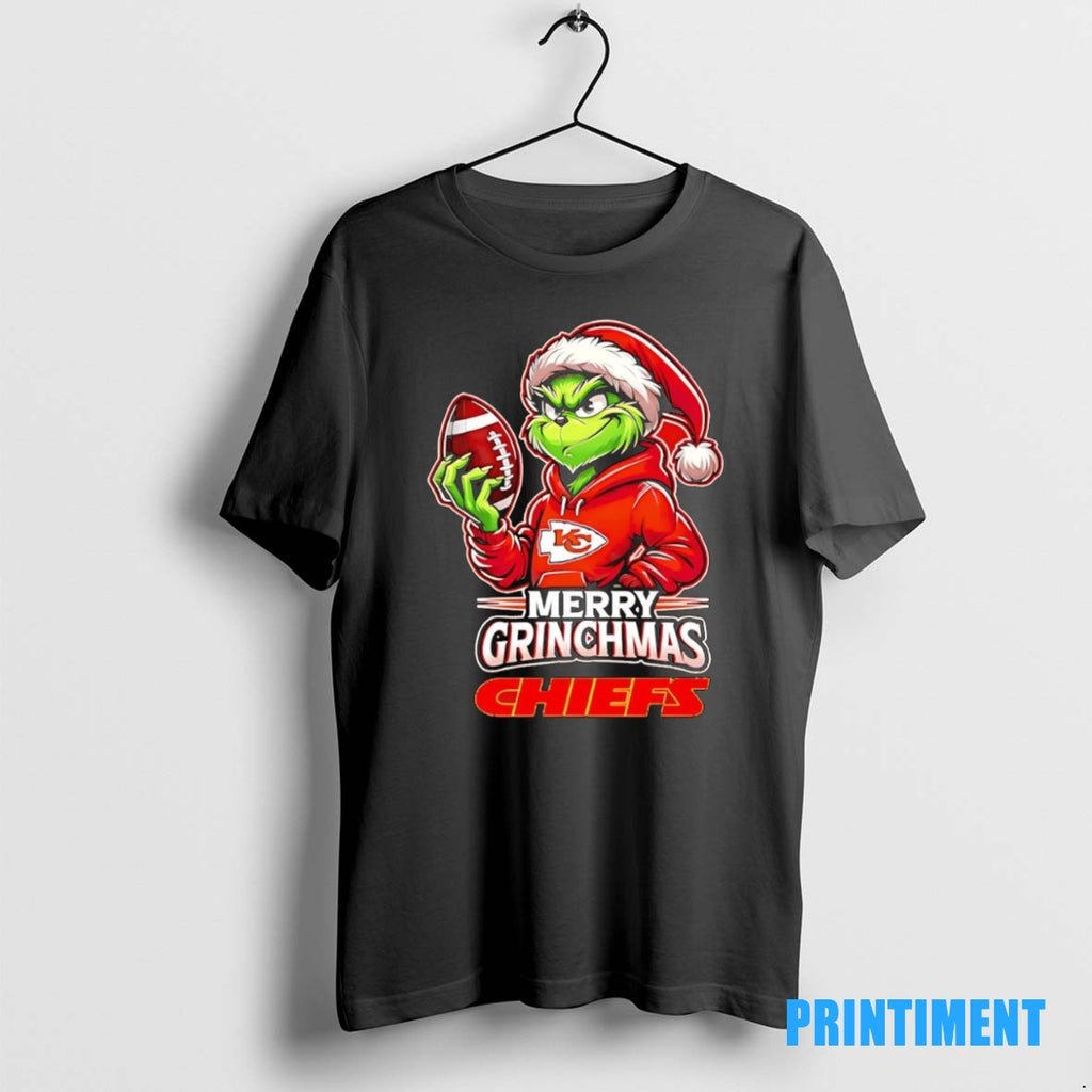 Official Grinch Kansas City Chiefs Merry Grinchmas Christmas Tee Sweater