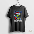 Official Grinch Santa Los Angeles Dodgers World Series Champions Trophy