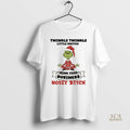 Official Grinch Santa Hat Twinkle Twinkle Little Snitch Mind Your Business Nosey Bitch Christmas