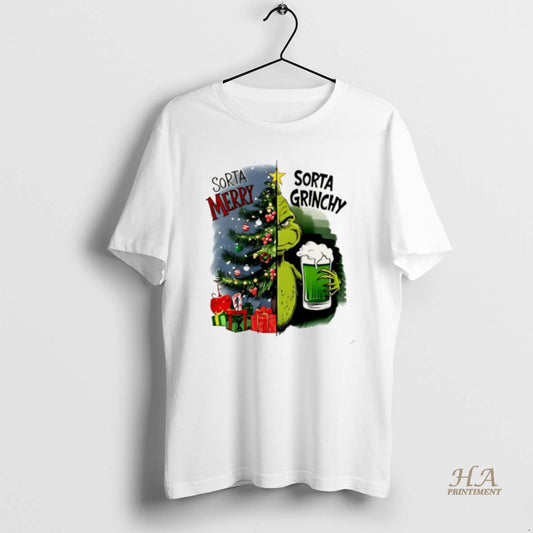 Official Grinch Sorta Merry Sorta Grinchy Christmas Christmas