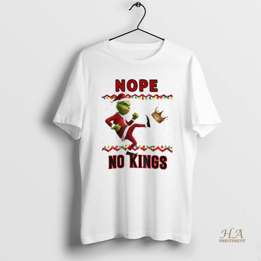 Official Grinch Ugly Xmas Nope No Kings Anti Maga Christmas 2025