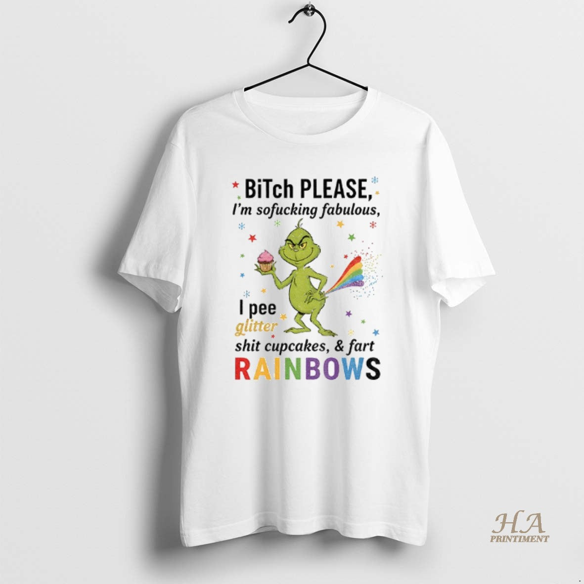 Official Grinch Xmas Bitch Please Im Sofucking Fabulous I Pee Glitter Shit Cupcakes And Fart