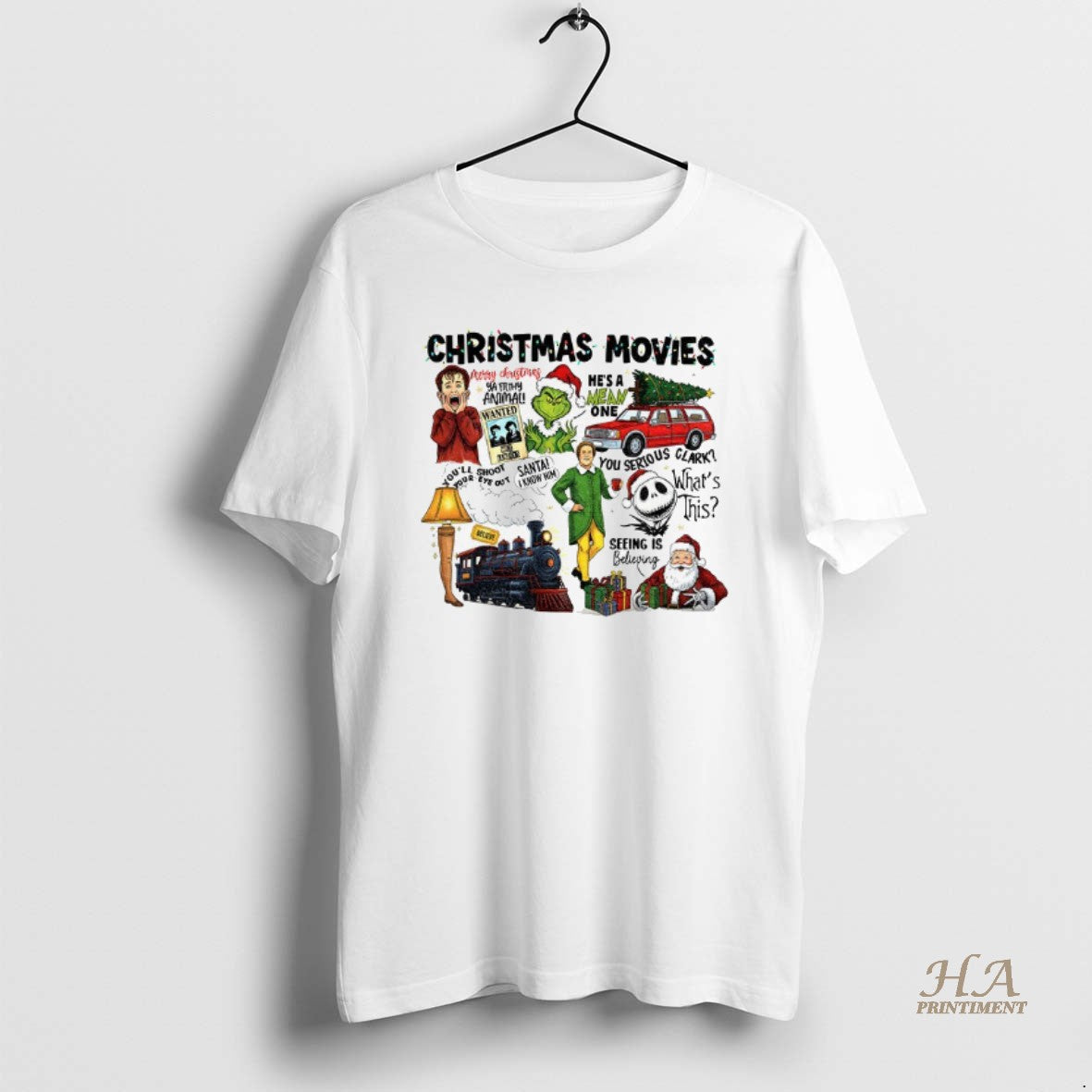 Official Grinch Xmas Movies Ya Filthy Animal Hes A Mean One Merry Christmas