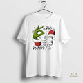 Official Grinch And Santa Claus Hand Trending Six Seven Meme Merry Christmas