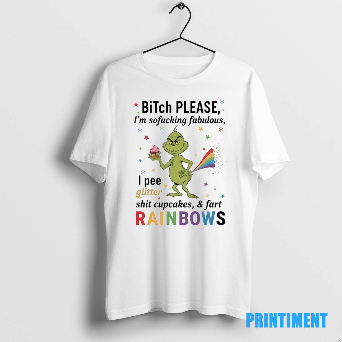 Official Grinch Bitch Please Im So Fucking Fabulous Tee Sweater