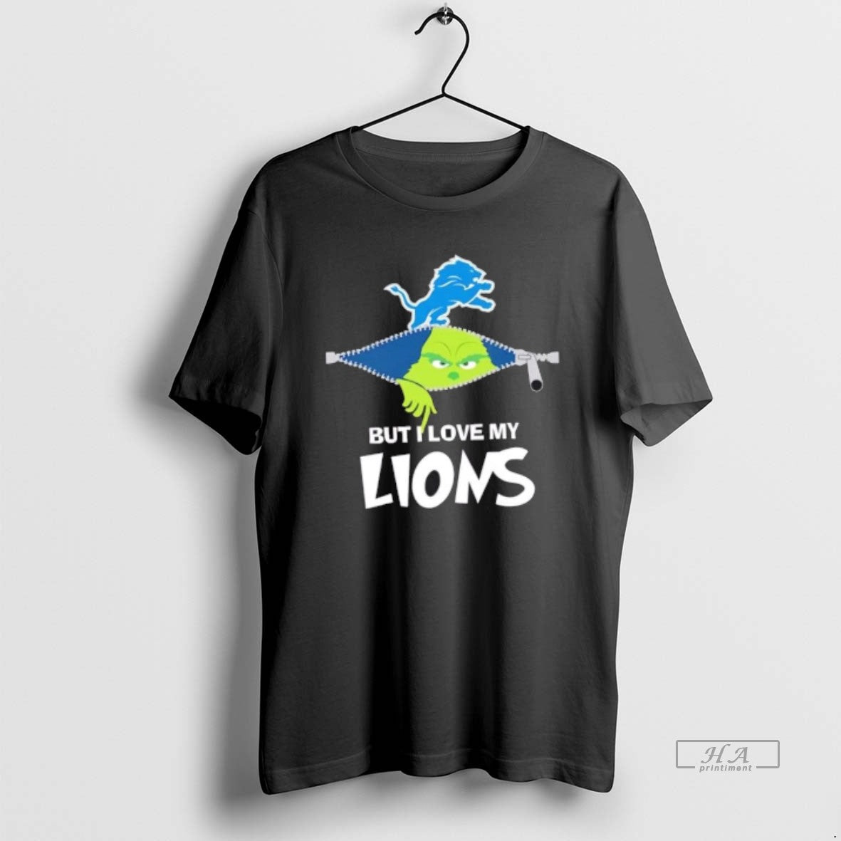 Official Grinch But I Love My Detroit Lions Football