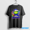 Official Grinch Is Holding A Ball And Smiling At Florida Gators Fans Christmas Tee Sweater