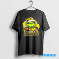 Official Grinch Is Holding A Ball And Smiling At Iowa Hawkeyes Fans Christmas Tee Sweater