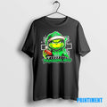 Official Grinch Is Holding A Ball And Smiling At Marshall Thundering Herd Fans Christmas Tee