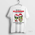 Official Grinch Marriage Is A Relationship In Which One Person Christmas Shirt