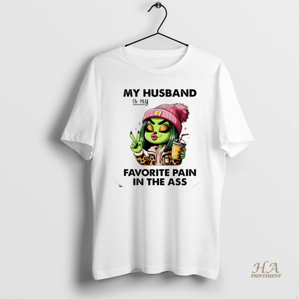 Official Grinch My Husband Is My Favorite Pain In The Ass Christmas