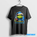 Official Grinch With Santa Hat X Los Angeles Chargers Merry Christmas Tee Sweater