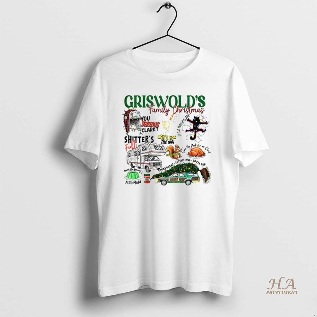 Official Griswolds Family Christmas You Serious Clark Dont Hog The Nog Merry Christmas Shirt 2