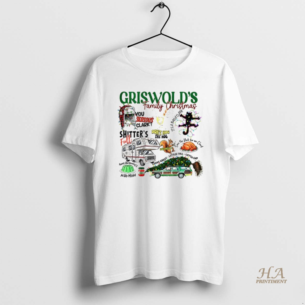 Official Griswolds Family Christmas You Serious Clark Dont Hog The Nog Merry Christmas Shirt 2