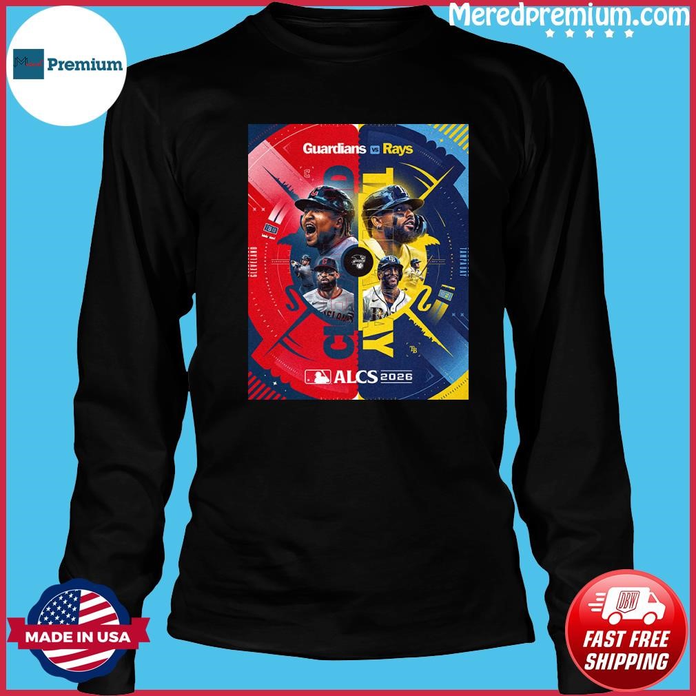 Guardians vs. Rays ALCS 2026 Poster Shirt