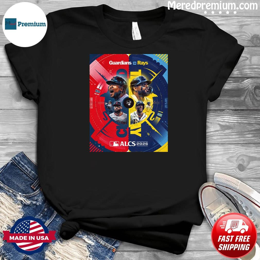 Guardians vs. Rays ALCS 2026 Poster Shirt