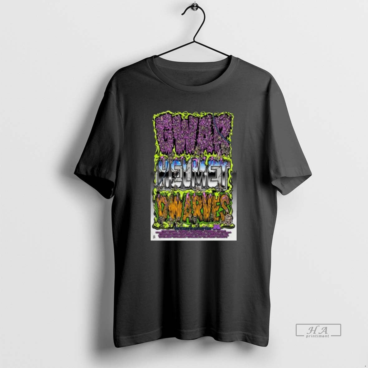 Official Gwar Helmet Dwarves The Return Of Gor Tour 2025 Long Sleve
