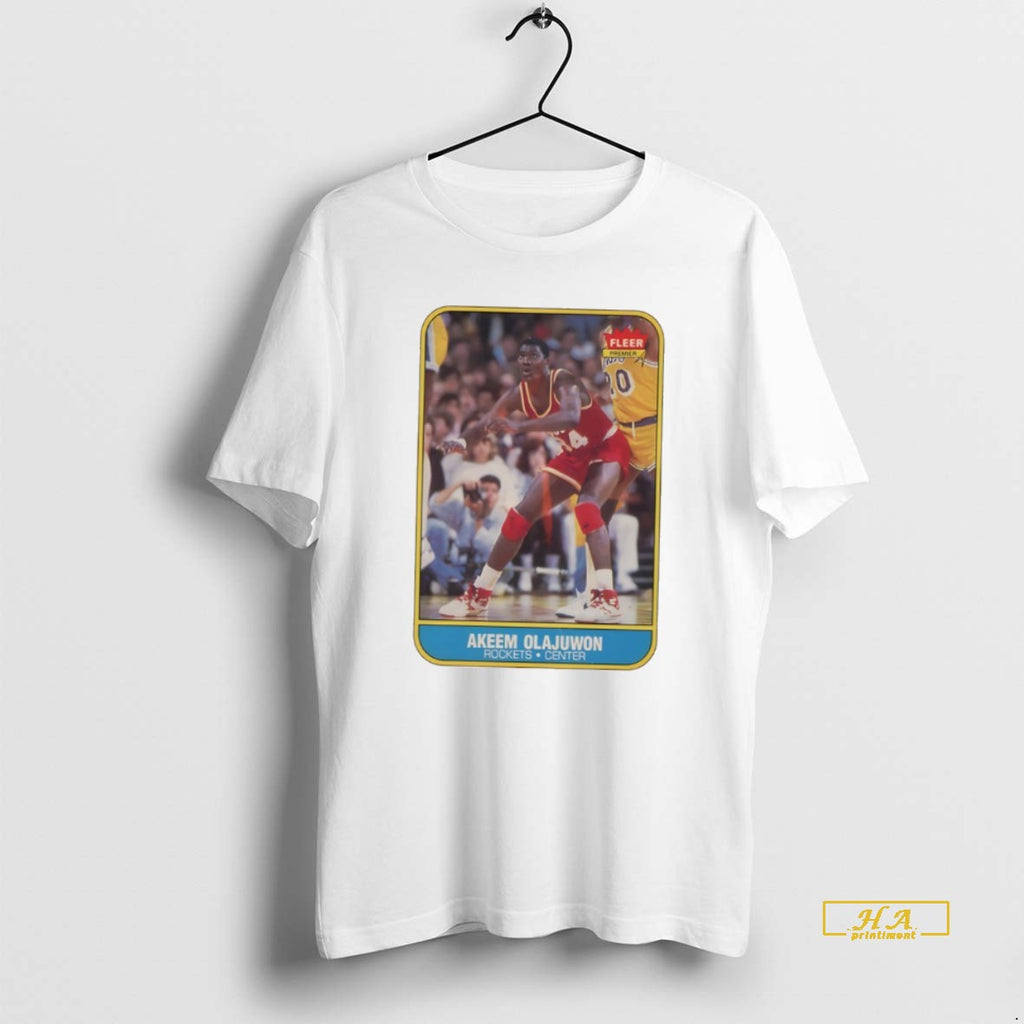Official Hakeem Olajuwon Houston Rockets Basketball Vintage