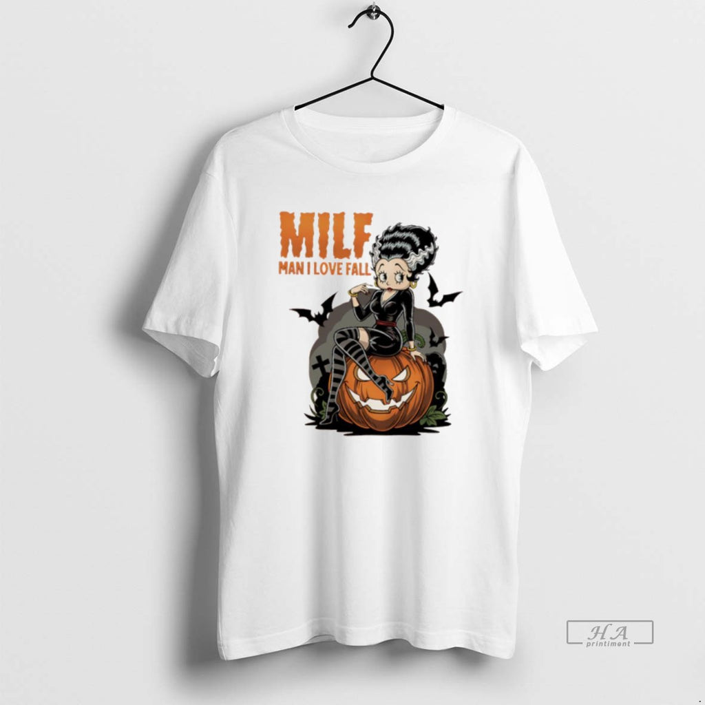 Official Halloween Boop Milk Man I Love Fall