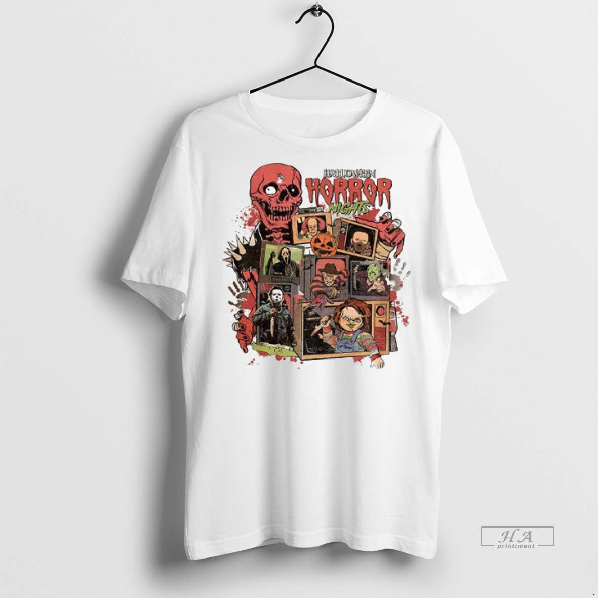 Official Halloween Horror Night Vintage 90s Shirt
