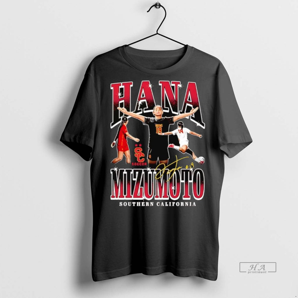 Official Hana Mizumoto Graphic Signature South Carolina Gamecocks Soccer Shirt