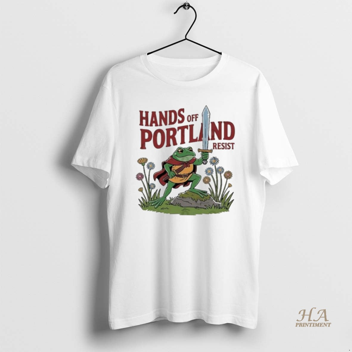 Official Hands Off Portland Frogs Resist