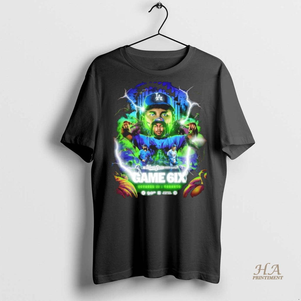Official Happy Halloween Dodgers Vs Blue Jays Game 6 World Series Shirt