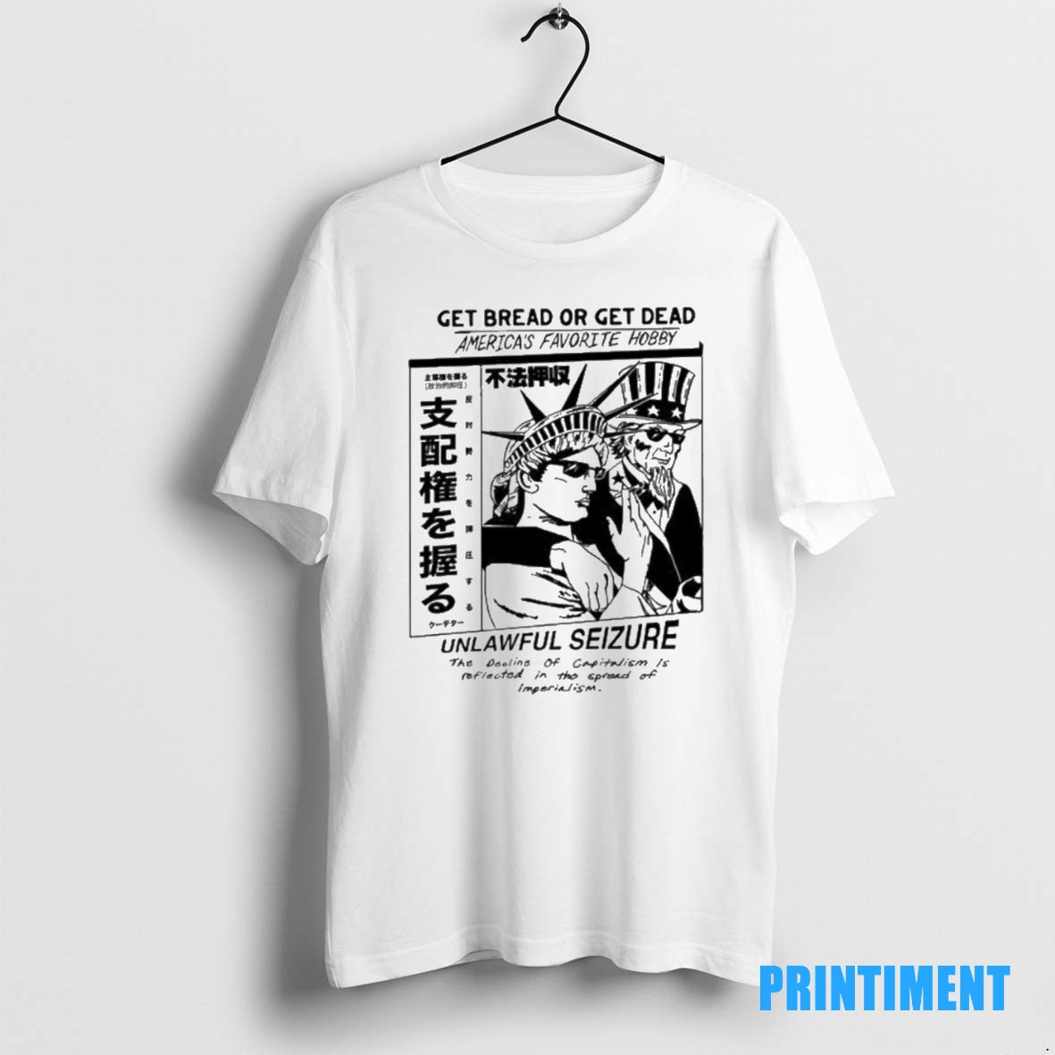 Official Hasan Piker Get Bread Or Get Dead Americas Favorite Hobby Tee Sweater