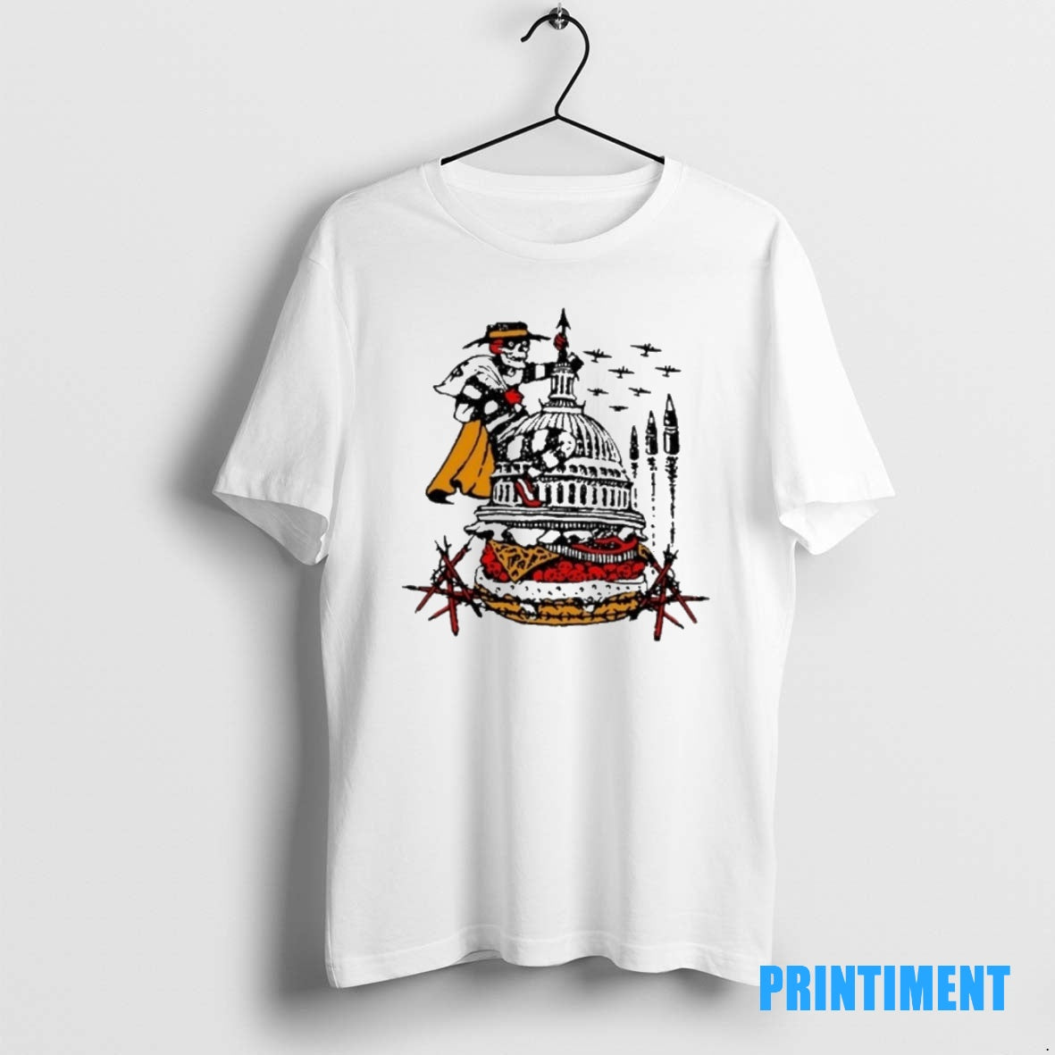 Official Hasan Piker Murder Burger Tee Sweater
