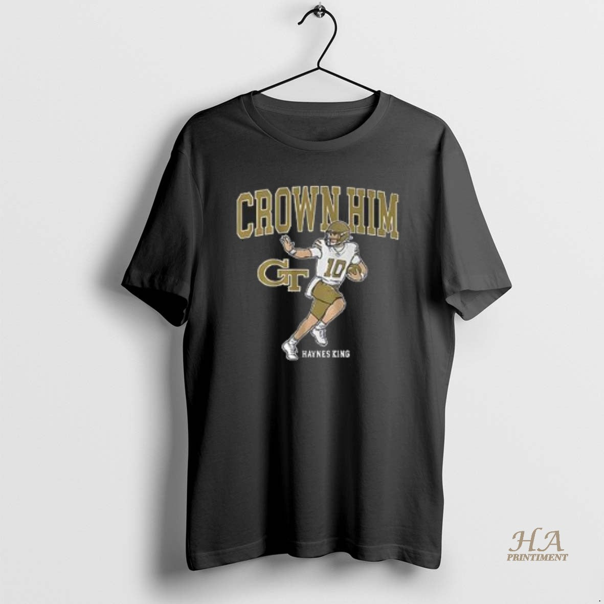 Official Haynes King Crown Him Georgia Tech Football Game Day