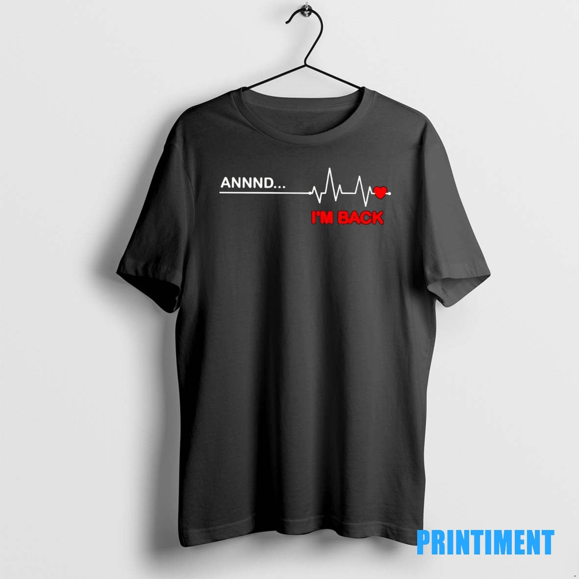Official Heartbeat And Im Back Tee Sweater