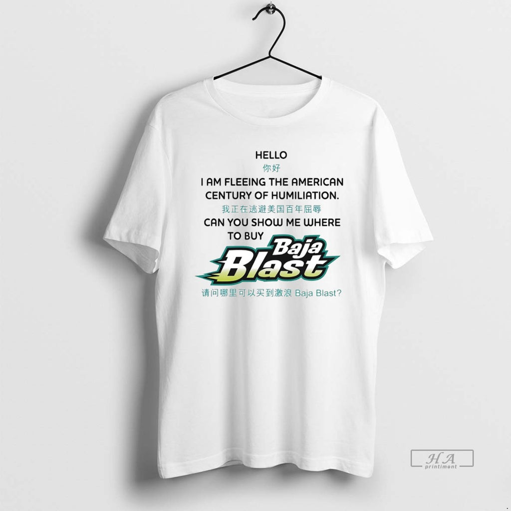 Official Hello Can You Show Me Where To Buy Baja Blast
