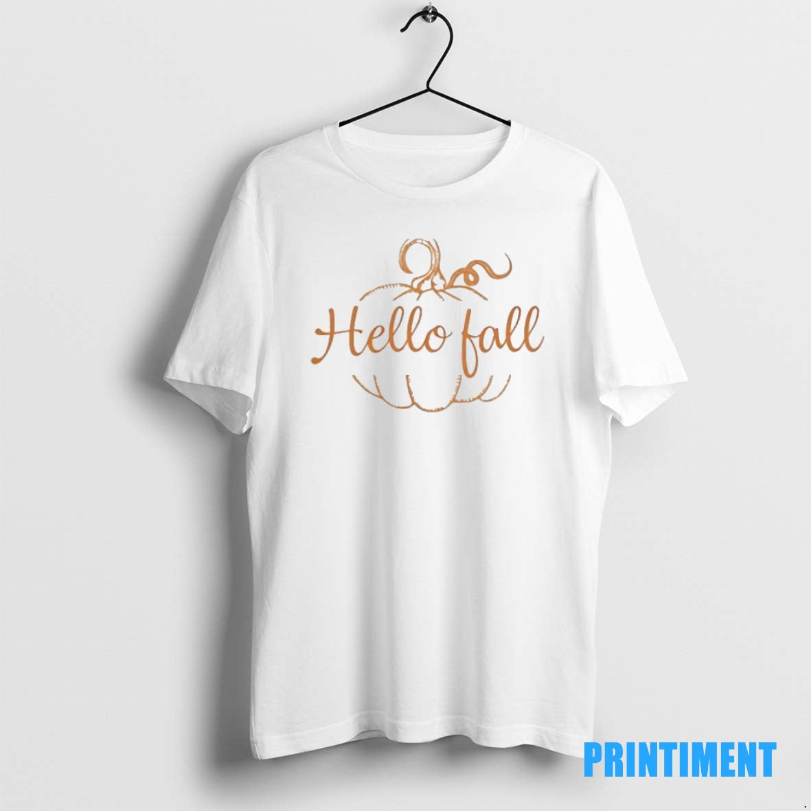 Official Hello Fall Pumpkin Tee Sweater