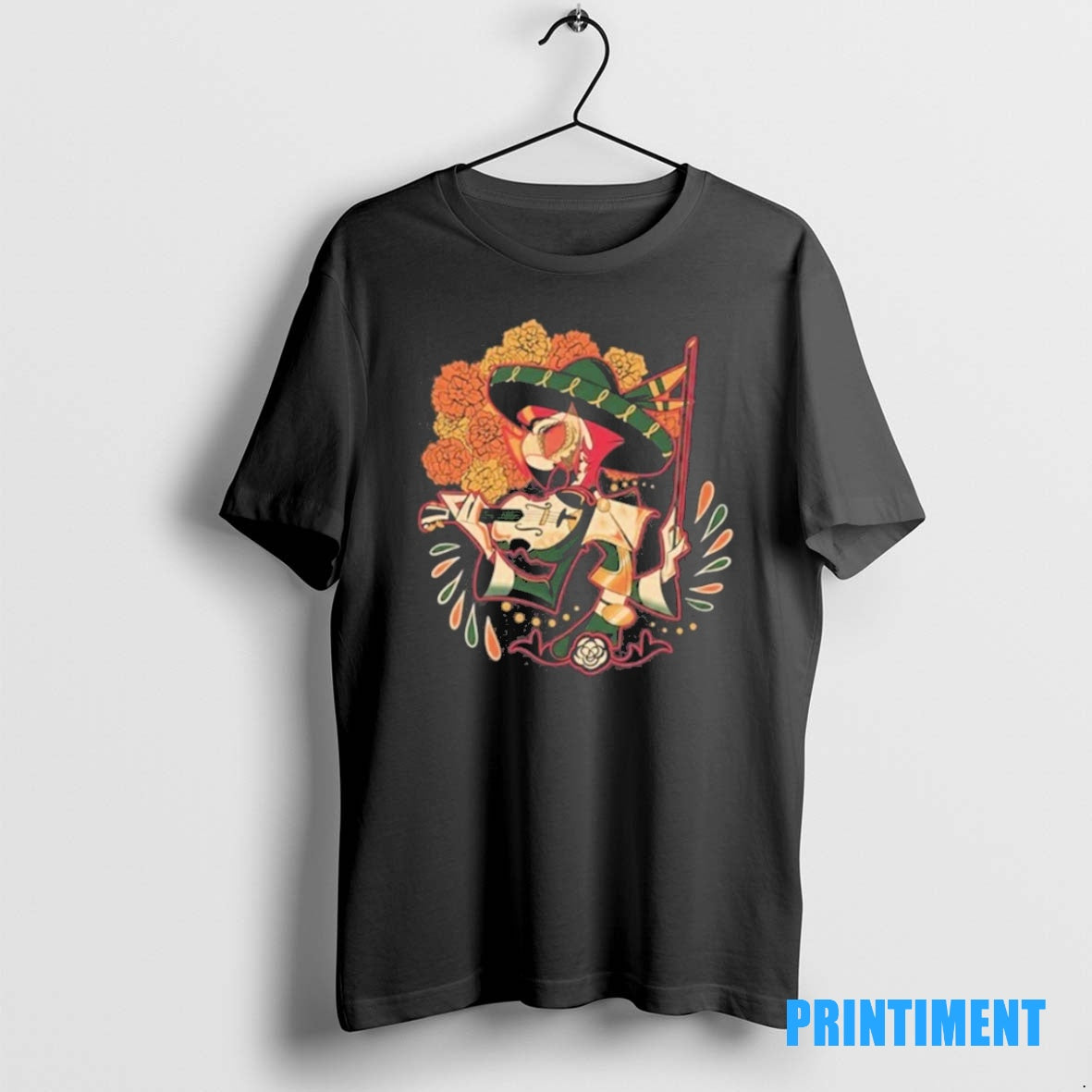 Official Helluva Boss Vassago Dia De Los Muertos Tee Sweater
