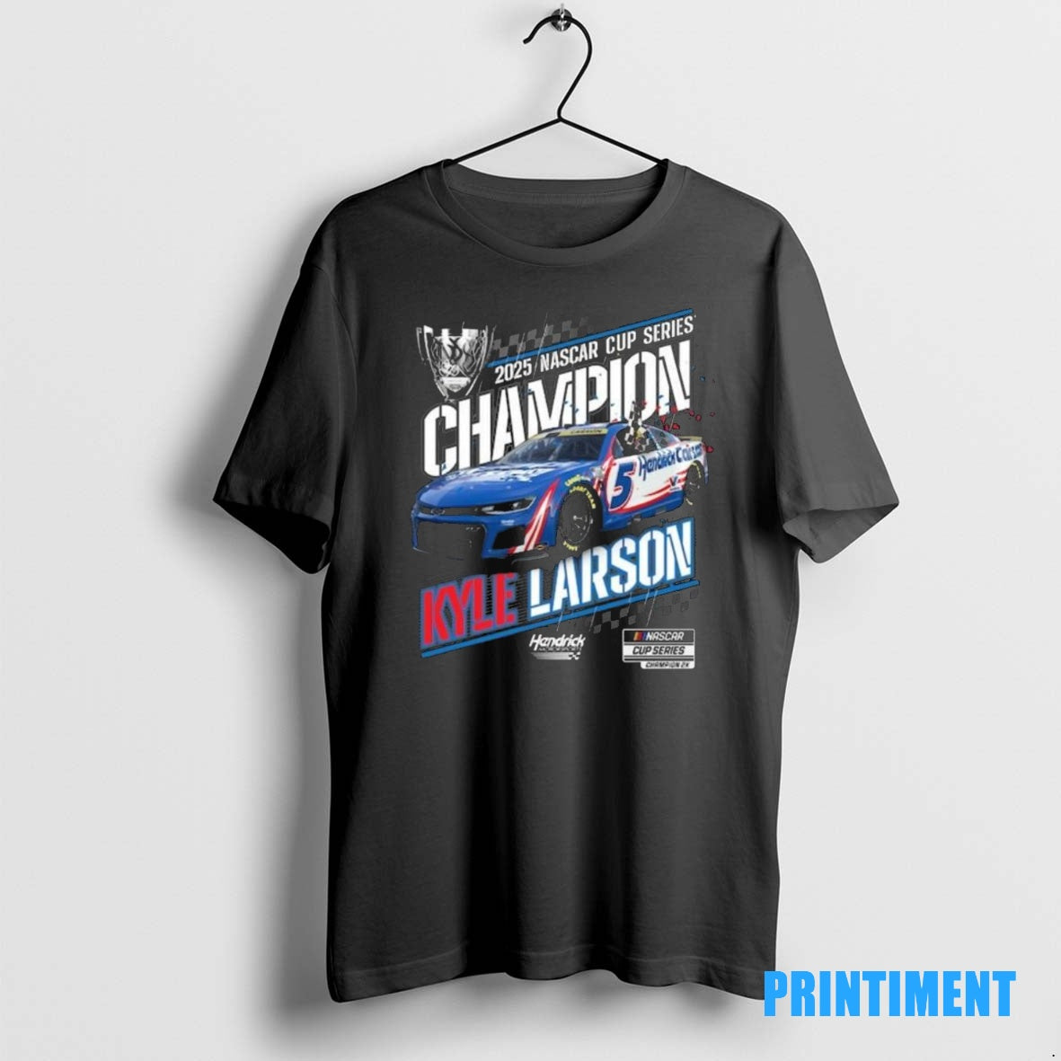 Official Hendrick Motorsports Team Kyle Larson 2025 Nascar Cup Series Champion Tee Sweater