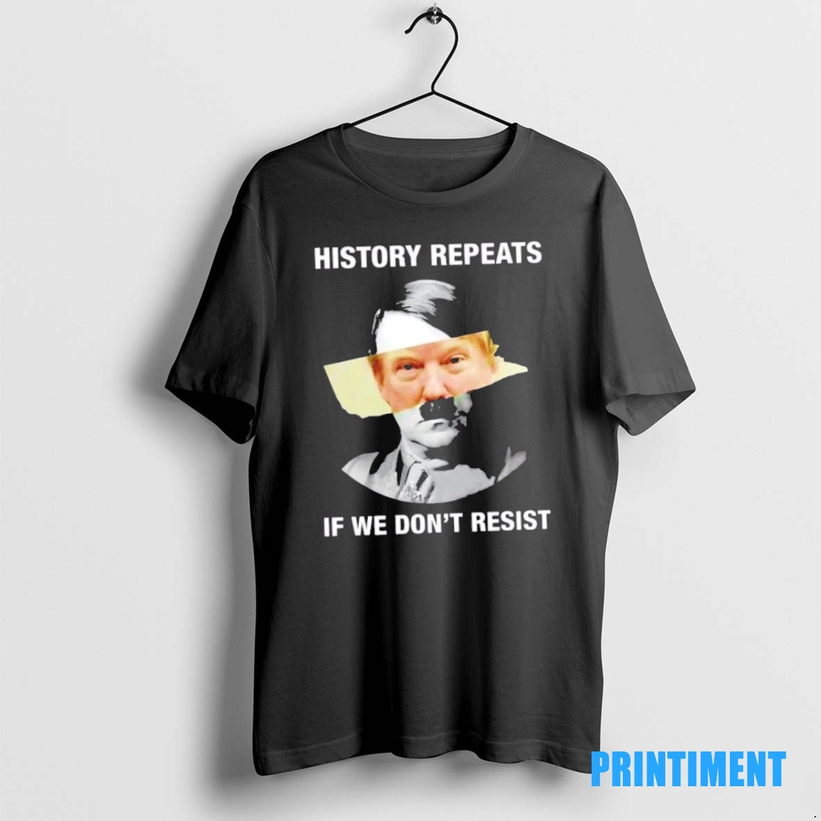 Official Hitler X Trump History Repeats If We Dont Resist Tee Sweater