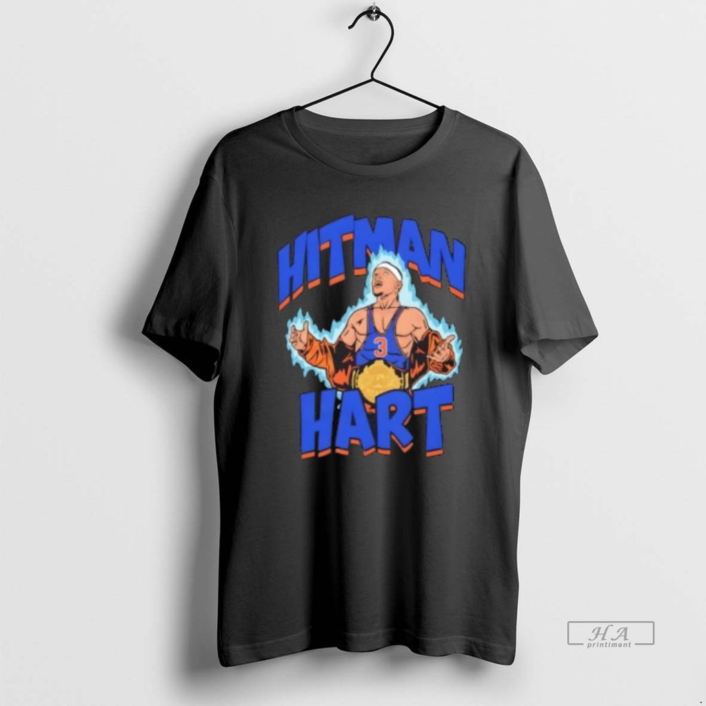 Official Hitman Hart Caricature Graphic