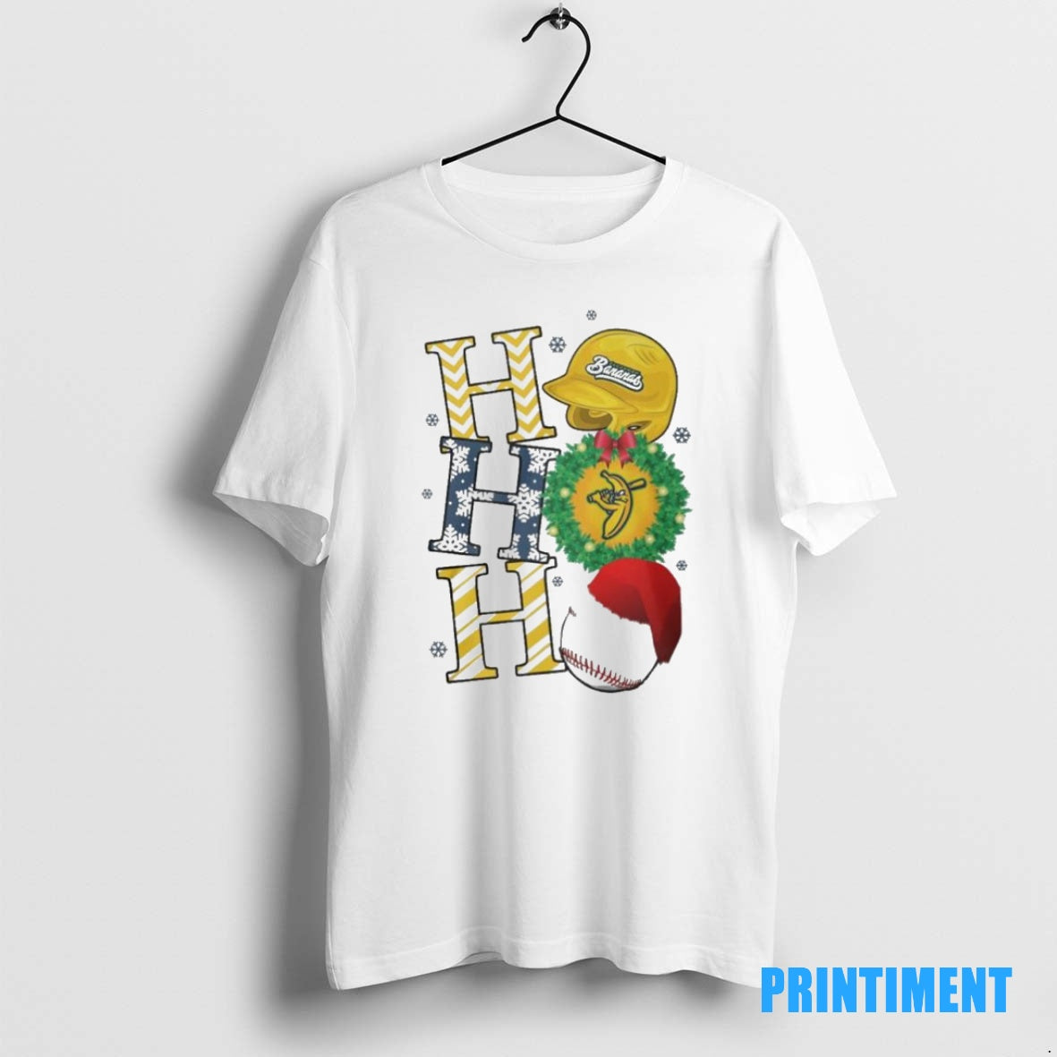 Official Hohoho Savannah Bananas Christmas Tee Sweater