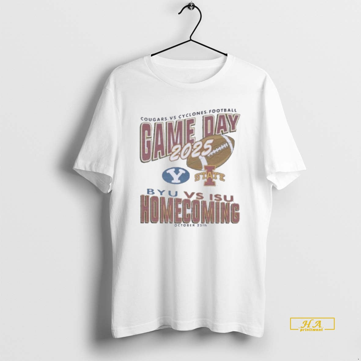 Official Homecoming Gameday Showdown 2025 Iowa State Cyclones Vs Byu Cougars October 25