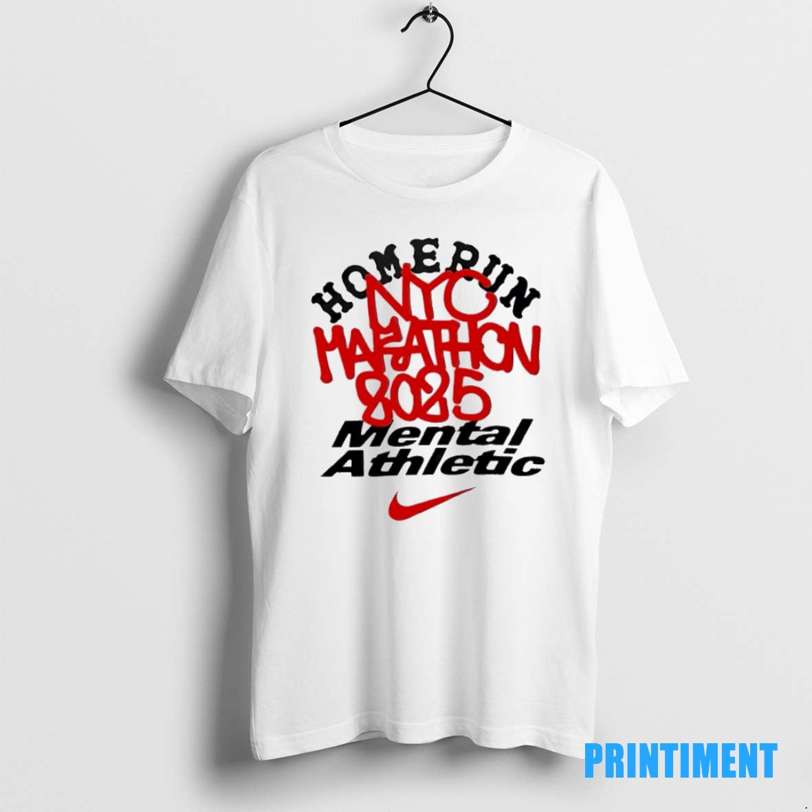 Official Homerun X Mental Athletic Nyc Marathon 2025 Tee Sweater
