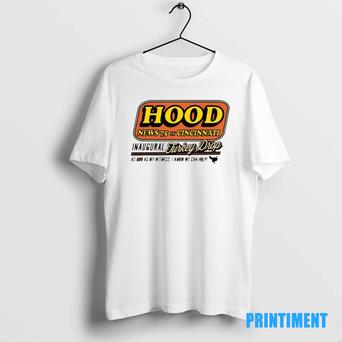 Official Hood News 75 Inaugural Turkey Drop Tee Sweater