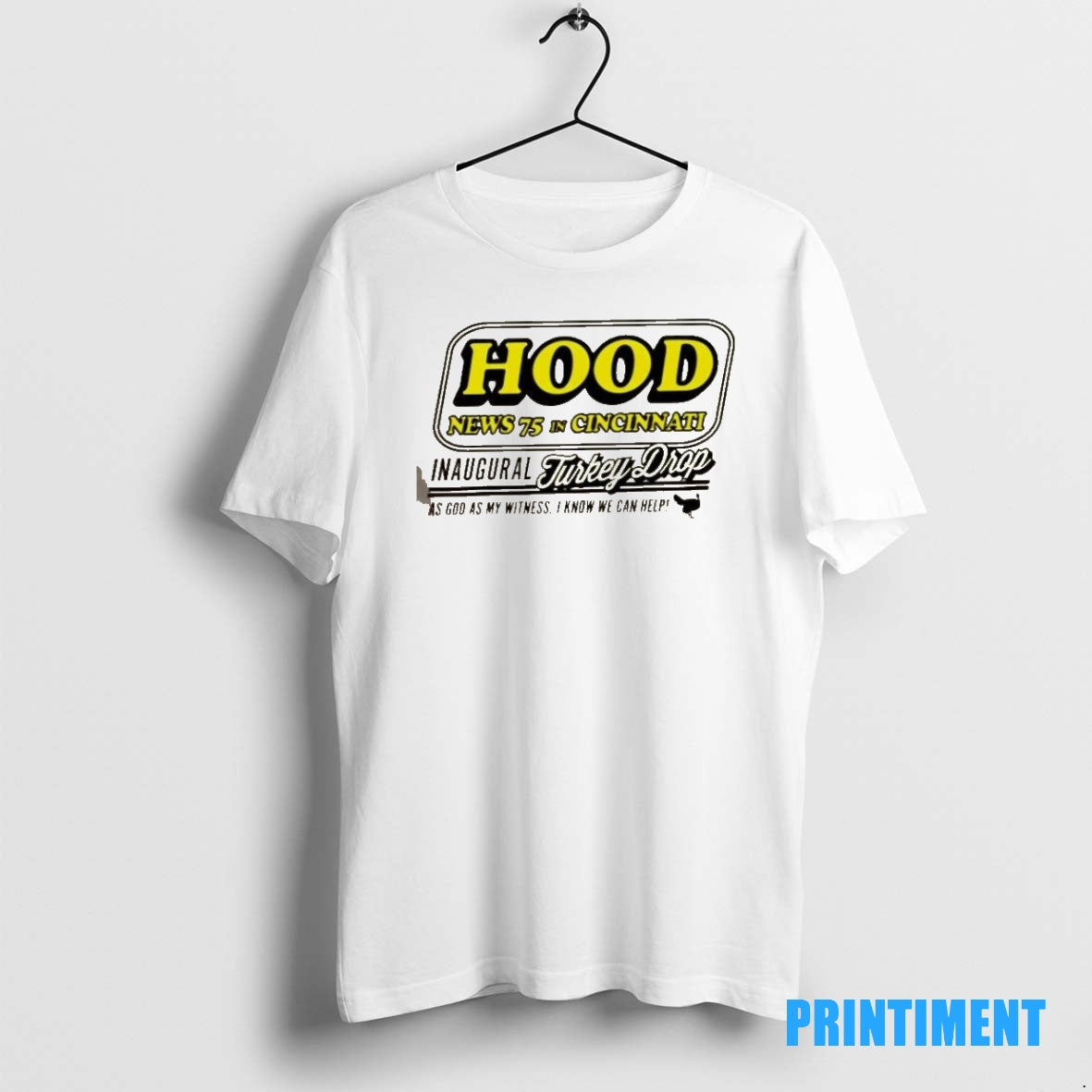 Official Hood News 75 In Cincinnati Inaugural Turkey Drop Tee Sweater